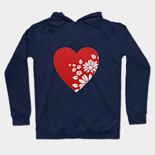 Floral Heart Hoodie